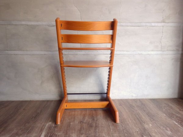 ストッケ STOKKE トリップトラップ TRIPP TRAPP ベビーチェア キッズチェア チェリー材 S/N3～ ノルウェー 北欧家具 ♪