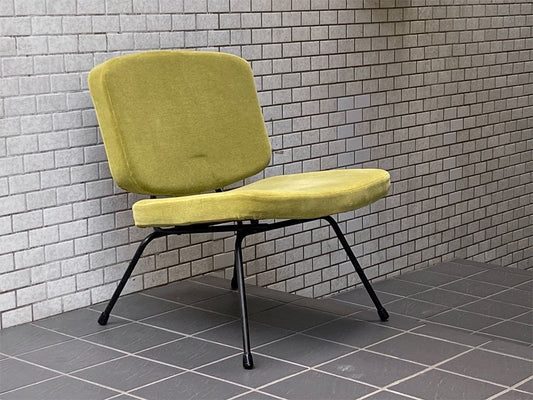 トーネット THONET ラウンジチェア CM190 グリーン ピエール・ポラン Pierre Paulin 60's ビンテージ ■