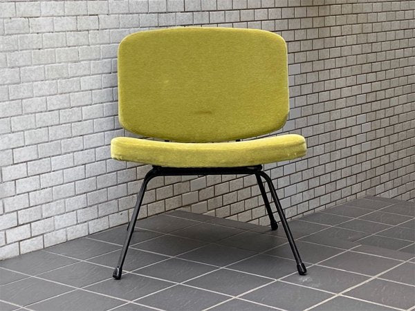 トーネット THONET ラウンジチェア CM190 グリーン ピエール・ポラン Pierre Paulin 60's ビンテージ ■