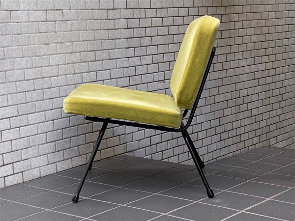 トーネット THONET ラウンジチェア CM190 グリーン ピエール・ポラン Pierre Paulin 60's ビンテージ ■