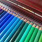 ホルベイン holbein アーチスト色鉛筆 100色セット 木函入 ARTISTS COLORED PENCIL 100 colors 画材 絵画用品 美術 美品 未使用 箱付 ■