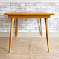 パシフィックファニチャーサービス PACIFIC FURNITURE SERVICE スクエア テーブル SQUARE TABLE Lサイズ オーク材 ライトブラウン 定価￥82,500- ●