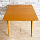 パシフィックファニチャーサービス PACIFIC FURNITURE SERVICE スクエア テーブル SQUARE TABLE Lサイズ オーク材 ライトブラウン 定価￥82,500- ●