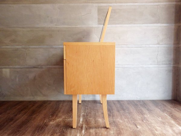 イデー IDEE エアウ ドレッサー メープル e.a.u DRESSER Maple デスク 美品 定価191,400円 ♪