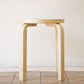 アルテック artek スツール60 stool60 4本脚 SCOPE 別注カラー リノリウム アクアヴェール アルヴァ・アアルト 北欧家具 美品 ◇