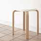 アルテック Artek スツールE60 stool E60 パイミオ 4本脚 80周年記念モデル ホワイトラッカー アルヴァ・アアルト 北欧家具 ◇