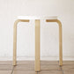 アルテック Artek スツールE60 stool E60 パイミオ 4本脚 80周年記念モデル ホワイトラッカー アルヴァ・アアルト 北欧家具 ◇