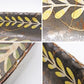 鹿児島睦 Makoto Kagoshima 深鉢 ボウル W28cm スクエア 花柄 絵付け ハンドメイド 現代作家 金継ぎ 修復痕有 ●