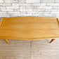 ジャーナルスタンダードファニチャー journal standard Furniture アビー ABBEY コーヒーテーブル COFFEE TABLE アッシュ材 W130cm 廃番 ●