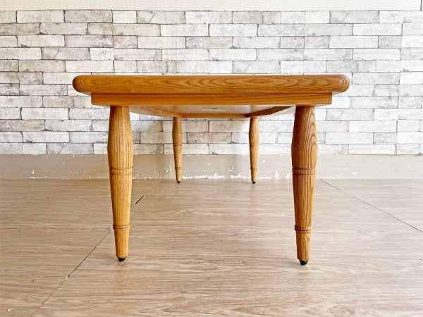 ジャーナルスタンダードファニチャー journal standard Furniture アビー ABBEY コーヒーテーブル COFFEE TABLE アッシュ材 W130cm 廃番 ●