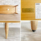 ジャーナルスタンダードファニチャー journal standard Furniture アビー ABBEY コーヒーテーブル COFFEE TABLE アッシュ材 W130cm 廃番 ●