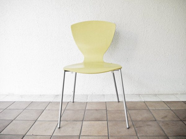 ダネルカ danerka フライ Fly スタッキングチェア イエロー 北欧 デンマーク ◇