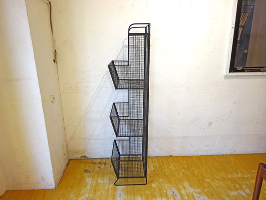 ダルトン DULTON ワイヤー マガジン ラック WIRE MAGAZINE RACK インダストリアルデザイン 隙間収納 アイアン家具 ★