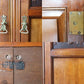 ロイズアンティークス Lloyd's Antiques イギリス アンティーク サイド キャビネット ウォールナット材 英国 ◎