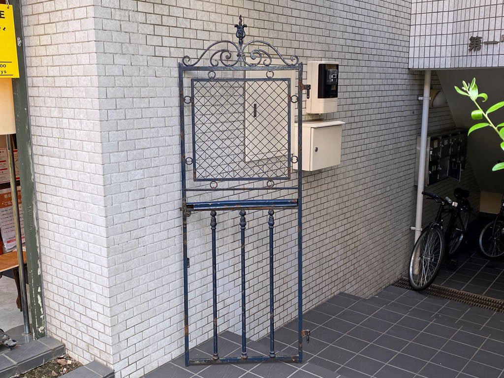 フランスアンティーク France Antique アパルトマン エレベータードア アイアン シャビーシック 店舗什器 ■