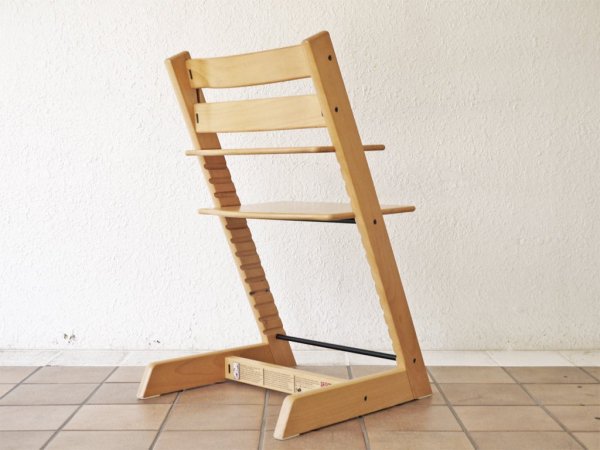 ストッケ STOKKE トリップトラップ TRIPP TRAPP ベビーチェア キッズチェア ナチュラル色 S/N3～ ノルウェー 北欧家具 ◇