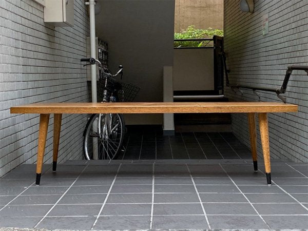 USビンテージ US Vintage オーク材 リビングテーブル コーヒーテーブル センターテーブル 米国 アメリカ ミッドセンチュリー ■