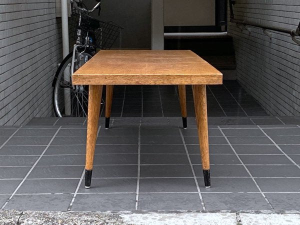 USビンテージ US Vintage オーク材 リビングテーブル コーヒーテーブル センターテーブル 米国 アメリカ ミッドセンチュリー ■