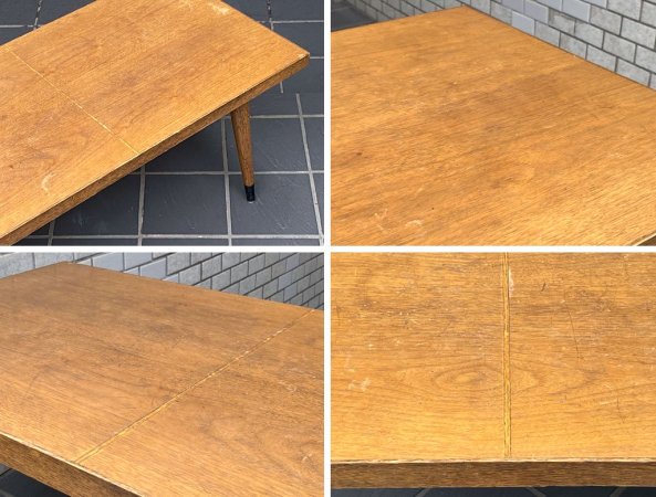 USビンテージ US Vintage オーク材 リビングテーブル コーヒーテーブル センターテーブル 米国 アメリカ ミッドセンチュリー ■