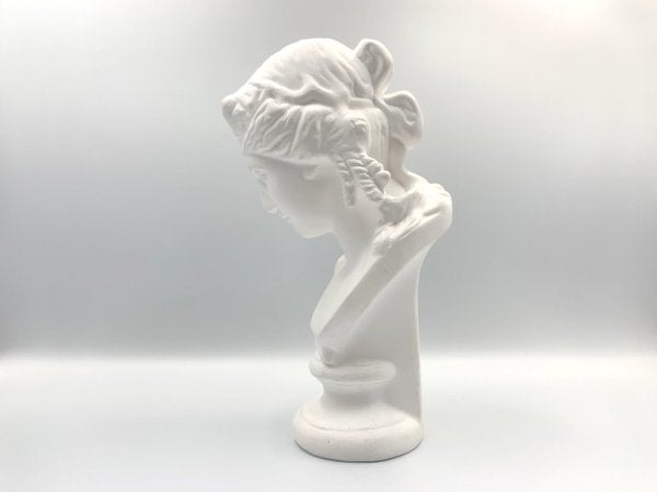 アリアス 胸像 Plaster statue 石膏像 デッサン 絵画用品 ディスプレイ オブジェ 高さ26cm ◎