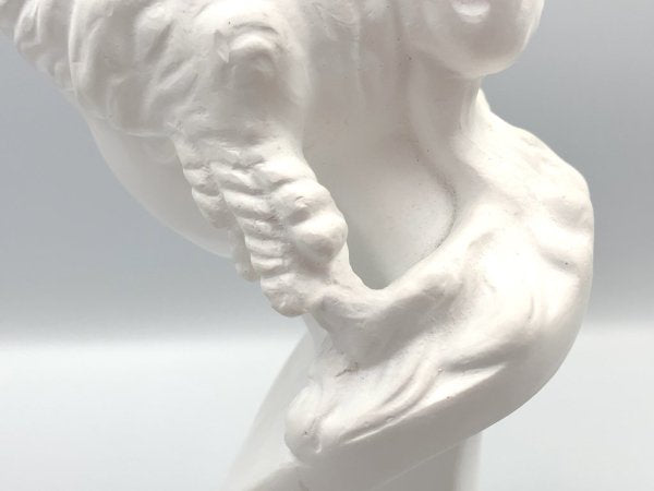 アリアス 胸像 Plaster statue 石膏像 デッサン 絵画用品 ディスプレイ オブジェ 高さ26cm ◎