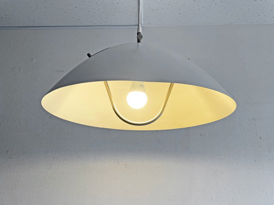 ルイスポールセン Louis Poulsen ペンダント THE PENDANT ホワイト コードリーラー交換済 ウェグナー Hans j. Wegner デンマーク製 北欧ビンテージ 希少 ●