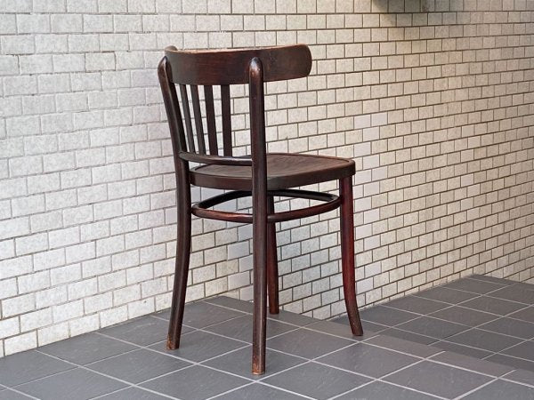 ビンテージ ベントウッドチェア ダイニングチェア 曲木家具 花台 アンティーク ■