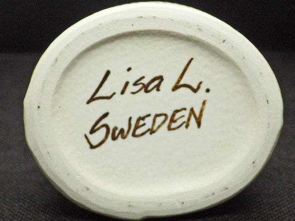 リサラーソン Lisa Larson ワードローブ Wardrobe ドレスベース Vases Dress フラワーベース ホワイト 現行品 スウェーデン 北欧雑貨 ♪
