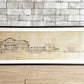 フランク・ロイド・ライト Frank Lloyd Wright 旧帝国ホテル The Imperial Hotel 立体図面 ARCHITECT ポスター オフセットプリント W106cm 額装品 ●