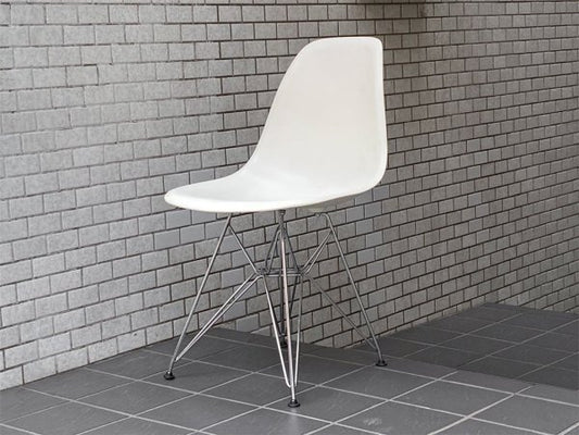 ヴィトラ vitra サイドシェルチェア エッフェルベース DSR ホワイト ポリプロピレン製 イームズ ミッドセンチュリー ■