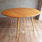 アーコール Ercol ドロップリーフテーブル DROP LEAF DINING TABLE ダイニングテーブル ラウンドテーブル バタフライ エルム材 ビーチ材 UKビンテージ ♪