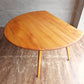 アーコール Ercol ドロップリーフテーブル DROP LEAF DINING TABLE ダイニングテーブル ラウンドテーブル バタフライ エルム材 ビーチ材 UKビンテージ ♪