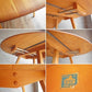 アーコール Ercol ドロップリーフテーブル DROP LEAF DINING TABLE ダイニングテーブル ラウンドテーブル バタフライ エルム材 ビーチ材 UKビンテージ ♪