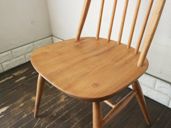 アーコール Ercol クエーカー チェア 英国 ビンテージ エルム×ビーチ材 ◎