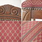 ヨーロピアンクラシカル デザイン European Classical design 木製 ダイニングチェア 猫脚 ファブリック イタリア ロココ調 A ◇