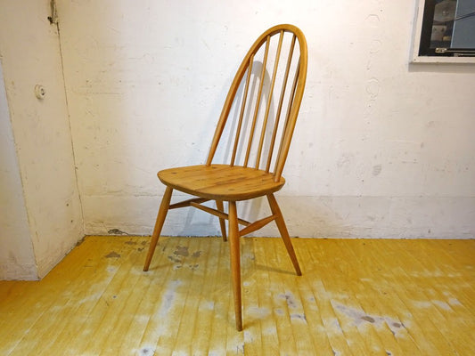 アーコール Ercol ビンテージ クエーカー ダイニングチェア サイドチェア エルム材 ビーチ材 UKビンテージ ★