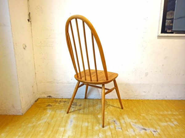 アーコール Ercol ビンテージ クエーカー ダイニングチェア サイドチェア エルム材 ビーチ材 UKビンテージ ★