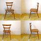 アーコール ERCOL ビンテージ ダブルバックチェア レッドドット 赤 キッズチェア エルム材 スタッキング UK Vintage ★