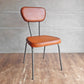 ライフファニチャー LIFE FURNITURE アン レザーチェア AN LEATHER CHAIR 本革 アイアン 定価22,880円 ♪
