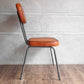ライフファニチャー LIFE FURNITURE アン レザーチェア AN LEATHER CHAIR 本革 アイアン 定価22,880円 ♪