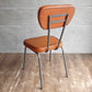 ライフファニチャー LIFE FURNITURE アン レザーチェア AN LEATHER CHAIR 本革 アイアン 定価22,880円 ♪