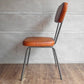 ライフファニチャー LIFE FURNITURE アン レザーチェア AN LEATHER CHAIR 本革 アイアン 定価22,880円 ♪