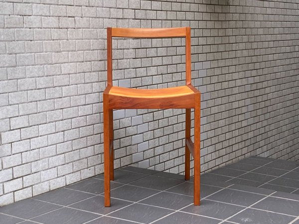 シンプルモダンスタイル Simple modern style ダイニングチェア チェリー無垢材 ヌメ革 ■