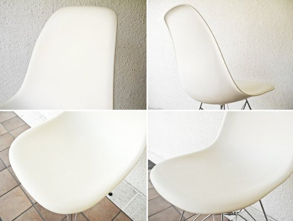 ヴィトラ vitra. サイドシェルチェア DSR エッフェルベース ポリプロピレン C&R イームズ Eames  ミッドセンチュリー ◇