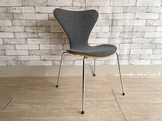 フリッツハンセン Fritz Hansen セブンチェア フロントパティング新品張替品 NC127 アルネ・ヤコブセン Arne Jacobsen デンマーク 北欧家具 ●