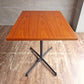 グリニッチ オリジナル ファニチャー greeniche カフェテーブル Cafe Table 800×600 チーク材 オールブラック Xレッグ 定価42,900円 ♪