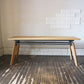 ヒロファニチャー hiro furniture bench003 ベンチ Mサイズ オーク材 アイアン 定価67.100円 ◎