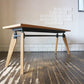 ヒロファニチャー hiro furniture bench003 ベンチ Mサイズ オーク材 アイアン 定価67.100円 ◎