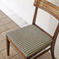 B.P.John Furniture USビンテージ 木製 ダイニングチェア ドットパターン ファブリック 米軍家具 ミッドセンチュリー ◇