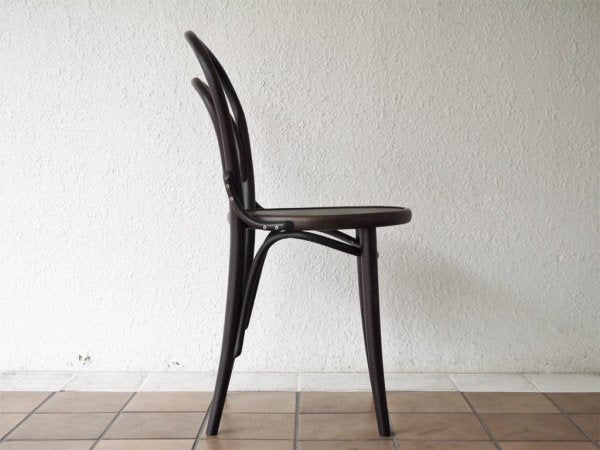 トン TON トーネット THONET ベントウッドチェア NO.18 ラウンドバック バーチ材 曲木 チェコ製 ◇